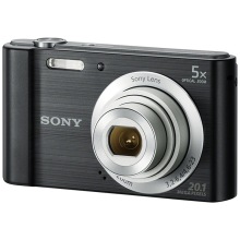 索尼（SONY） DSC-W800 数码相机 黑色（2010万像素 5倍光学变焦 2.7英寸屏 26mm广角）
